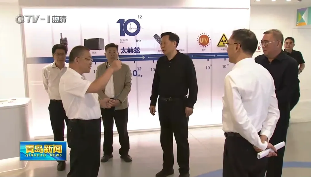 5月21日：青岛人大常委会党组书记、主任梅建华调研青源峰达太赫兹科技.webp